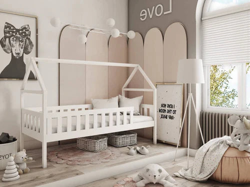 Domi Wooden Single Bed