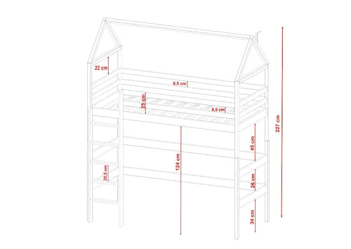 Gloria Loft Bed
