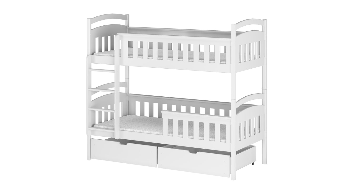 Harry Wooden Bunk Bed with Storage