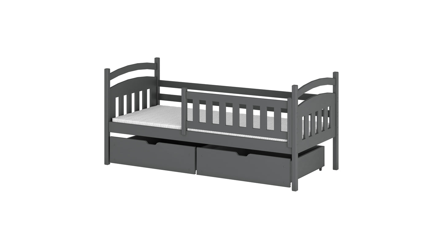 Terry Wooden Bed with Storage