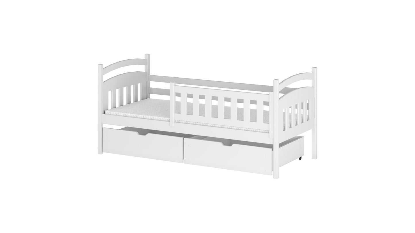 Terry Wooden Bed with Storage