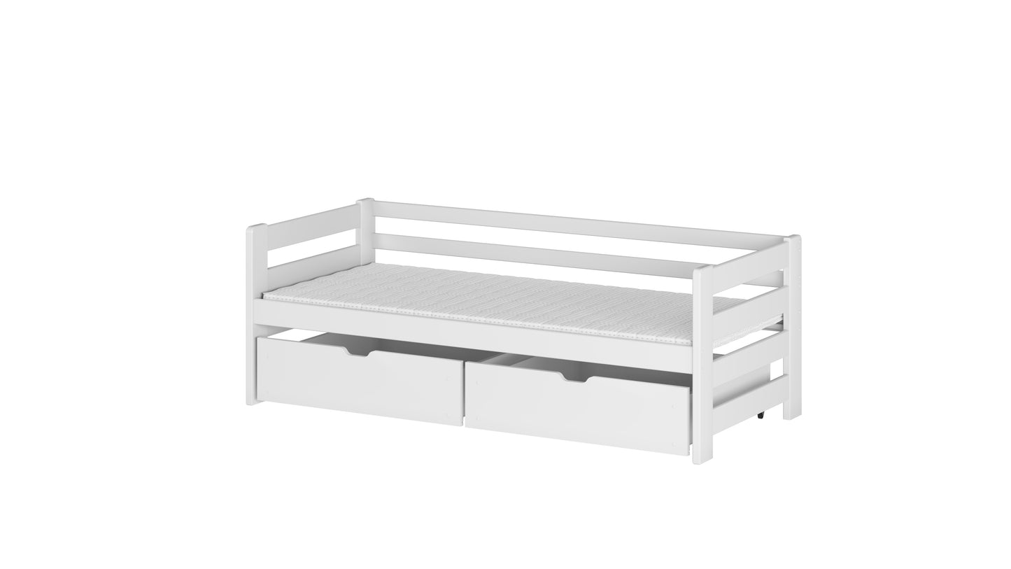 Ergo Wooden Bed with Storage