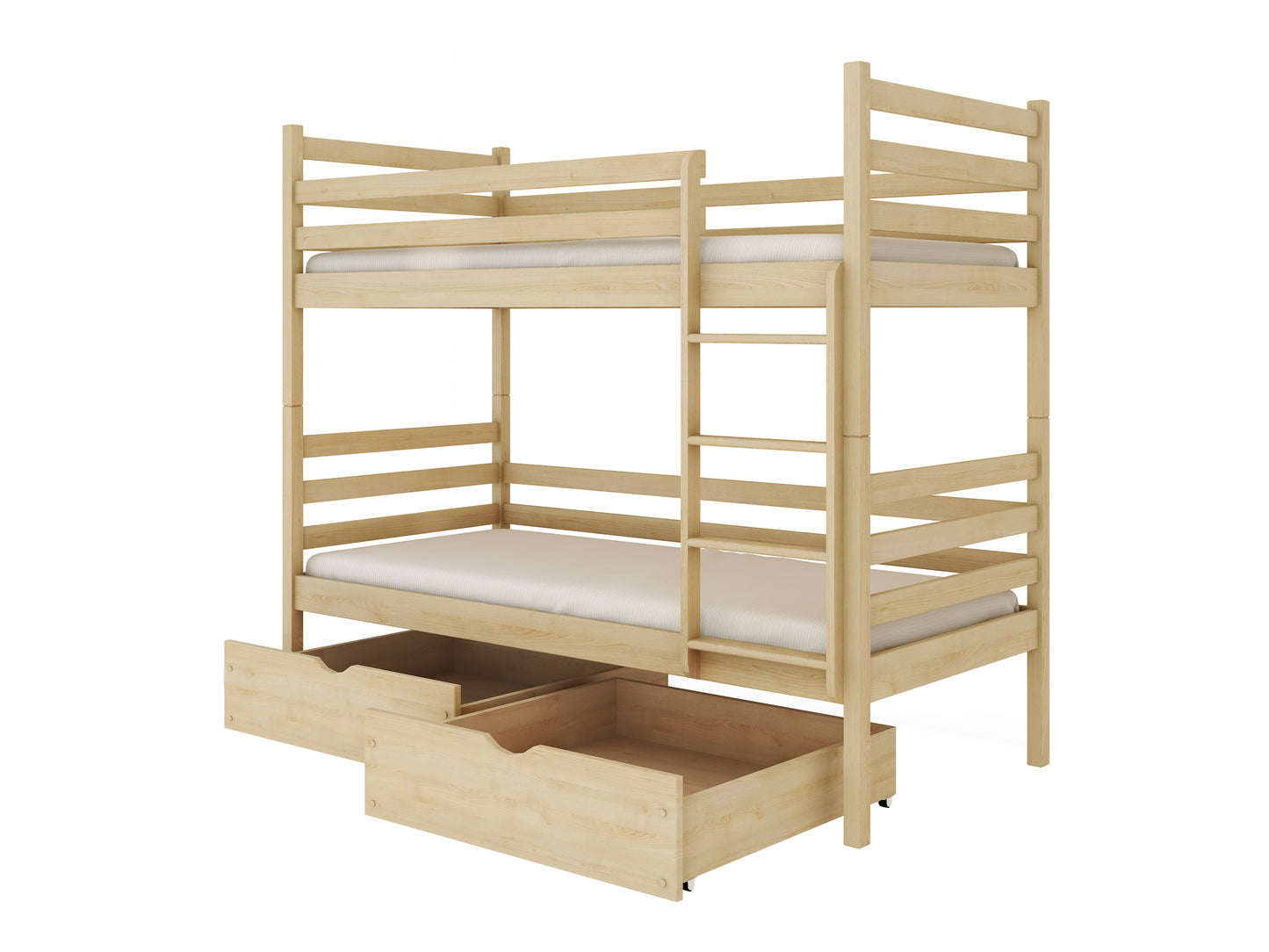 Nemo Wooden Bunk Bed with Storage