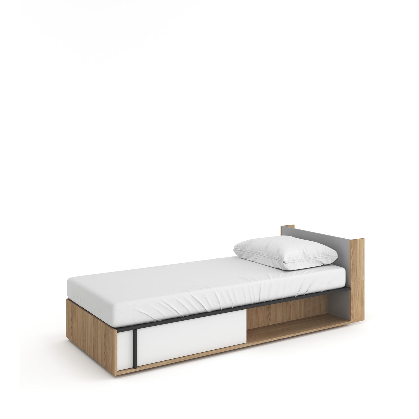 Imola Bed With Mattress and Under Bed Storage