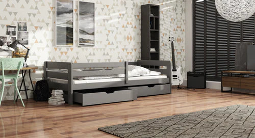 Ergo Wooden Bed with Storage