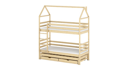 Dalia Bunk Bed with Trundle and Storage