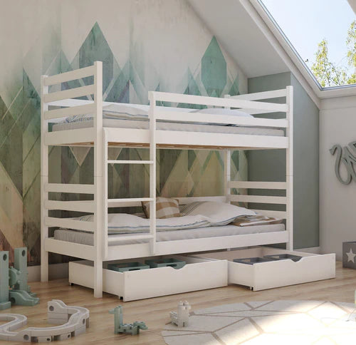 Nemo Wooden Bunk Bed with Storage