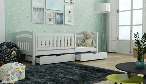 Terry Wooden Bed with Storage