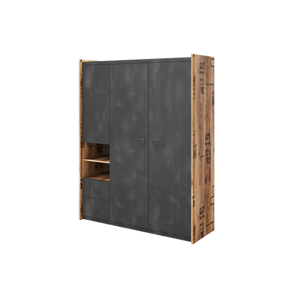 Fargo Triple Wardrobe