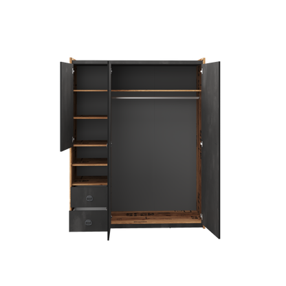 Fargo Triple Wardrobe
