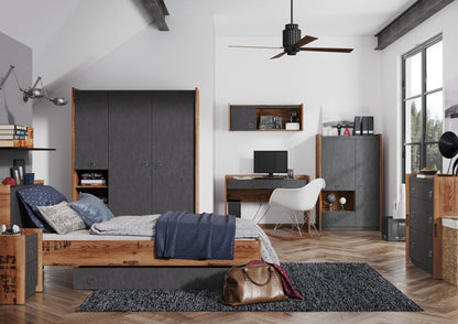 Fargo Triple Wardrobe