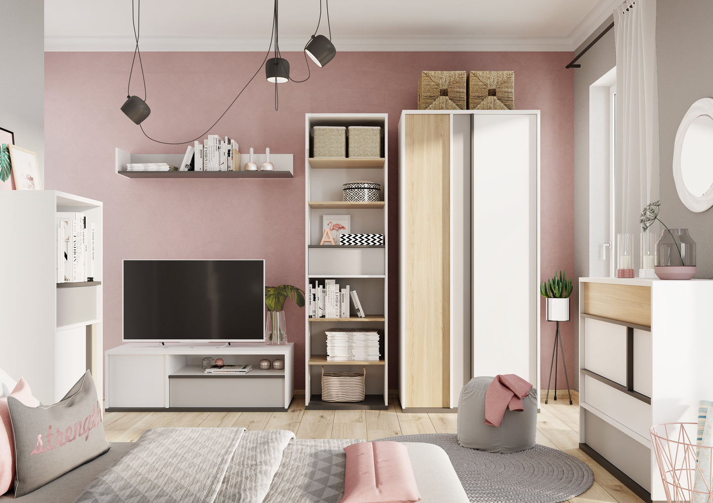 Imola Wall Hung Shelf - Wide