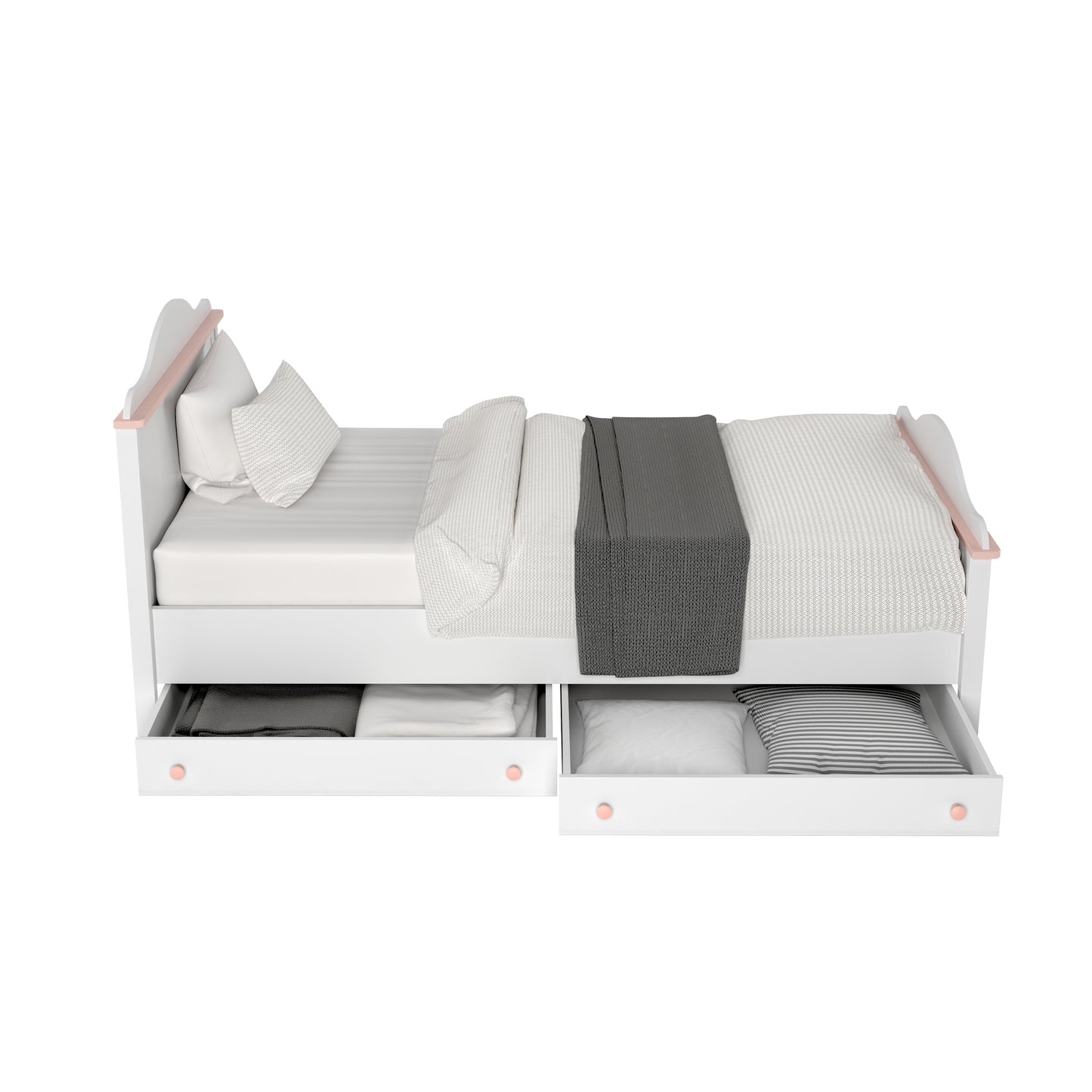 Luna bed With Under-Bed Drawers