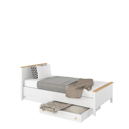 Story Bed with Under Bed Drawer and Mattress Included